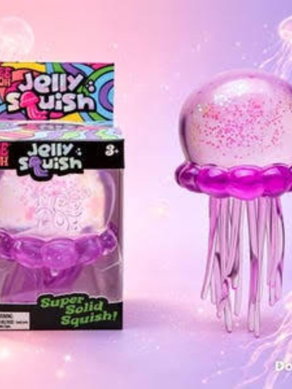NeeDoh Jelly Squish jumbo PINK - Picture 3 of 3